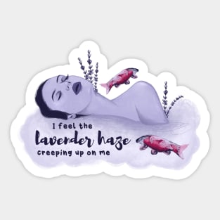 Lavender Haze, Taylor Inspired Midnights Sticker